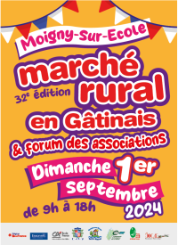 1/9 /2024 : marché rural de Moigny sur Ecole